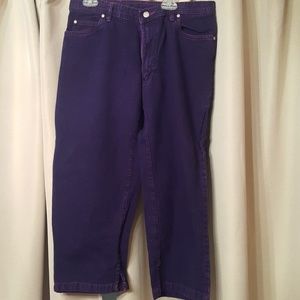 Girl Star Crop Jeans
